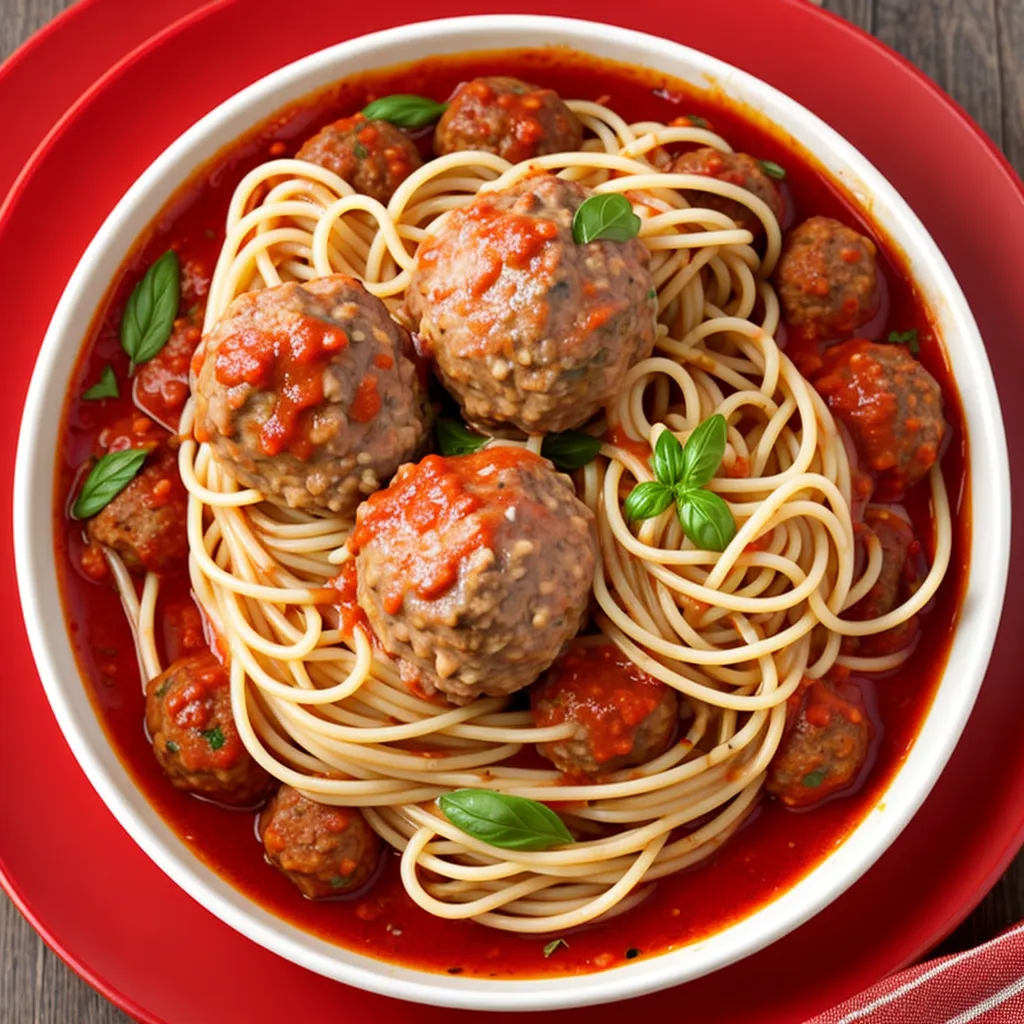 Meatballs and Spaghetti 